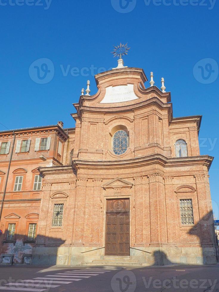 kirche von sant antonio bedeutet st. anthony in chieri foto