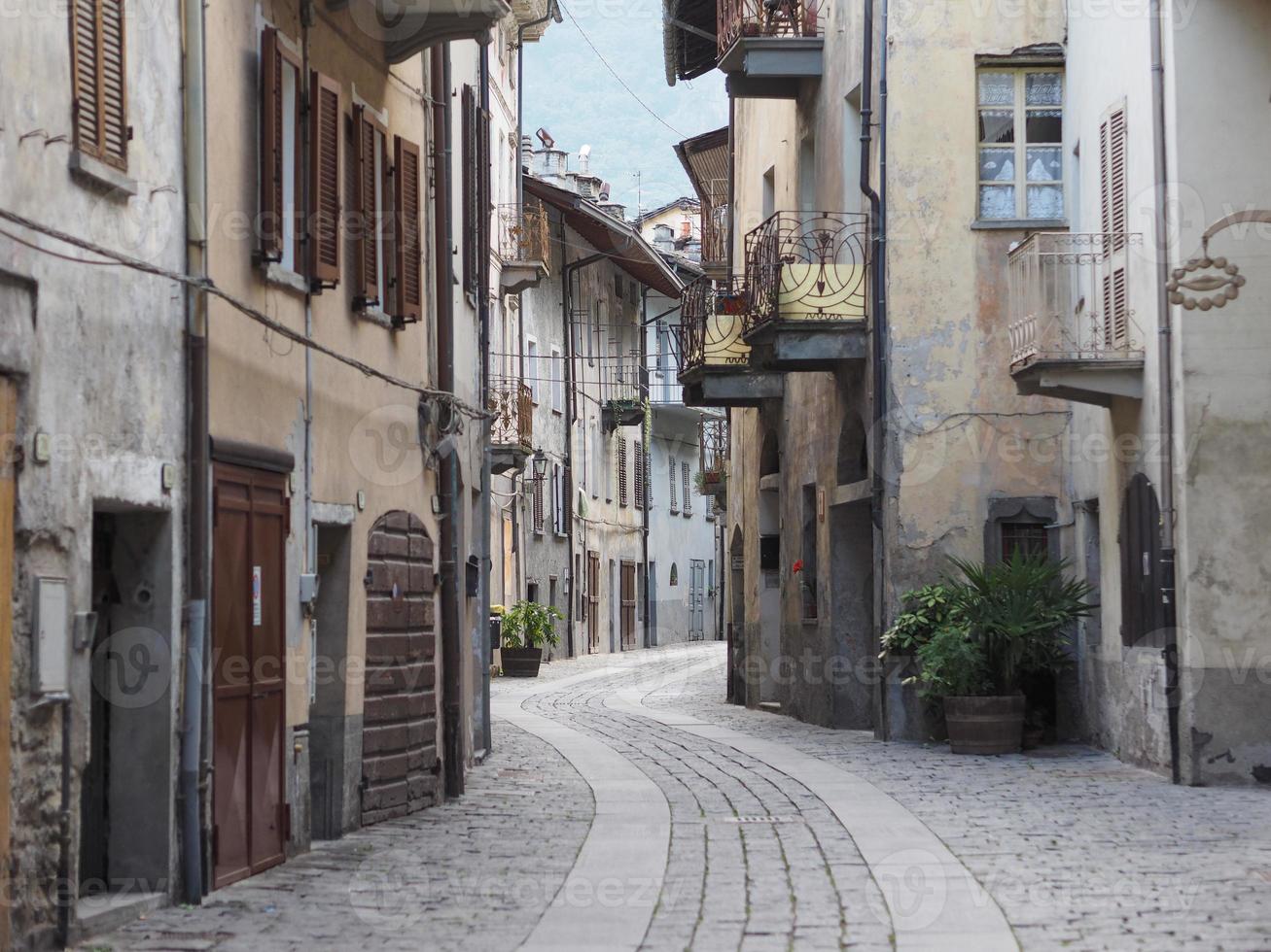 Dorf von Donnas foto