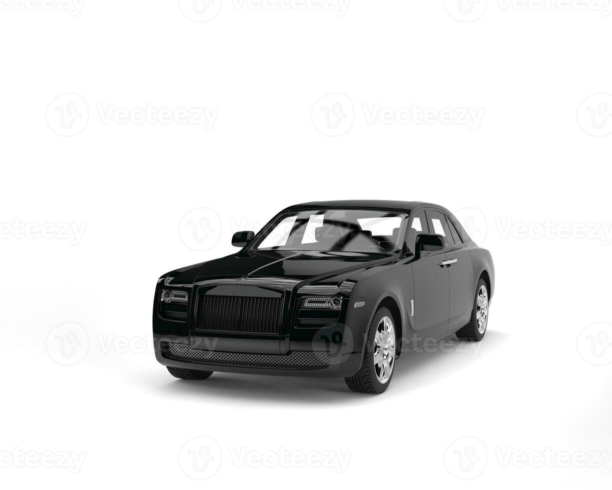 Super schwarz modern Luxus Auto foto