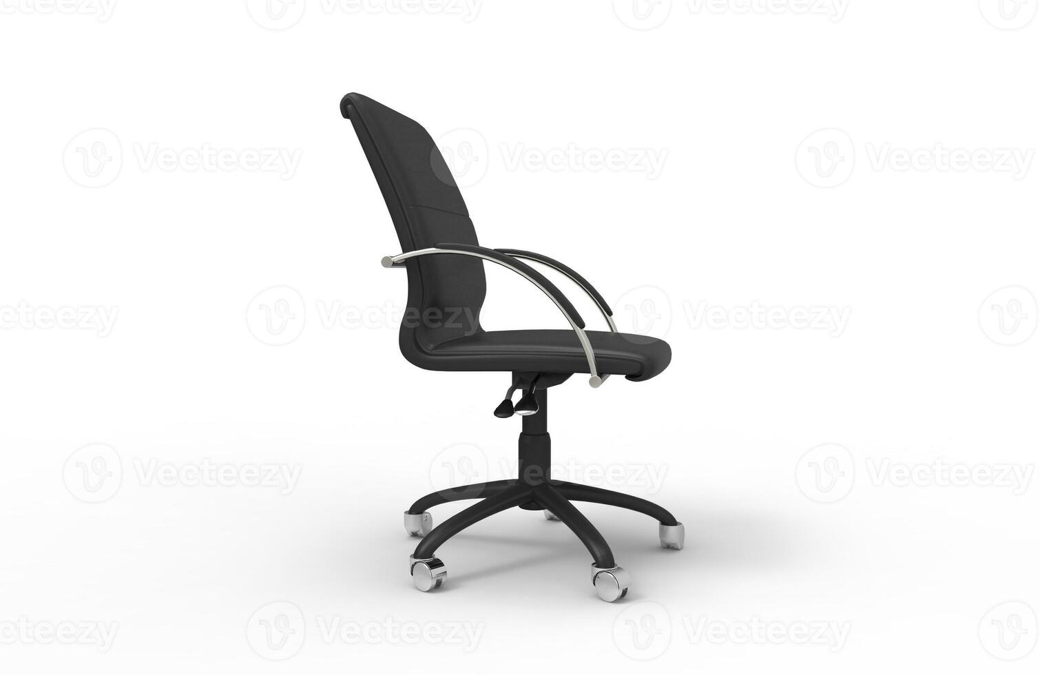 Leder Büro Stuhl 03 foto