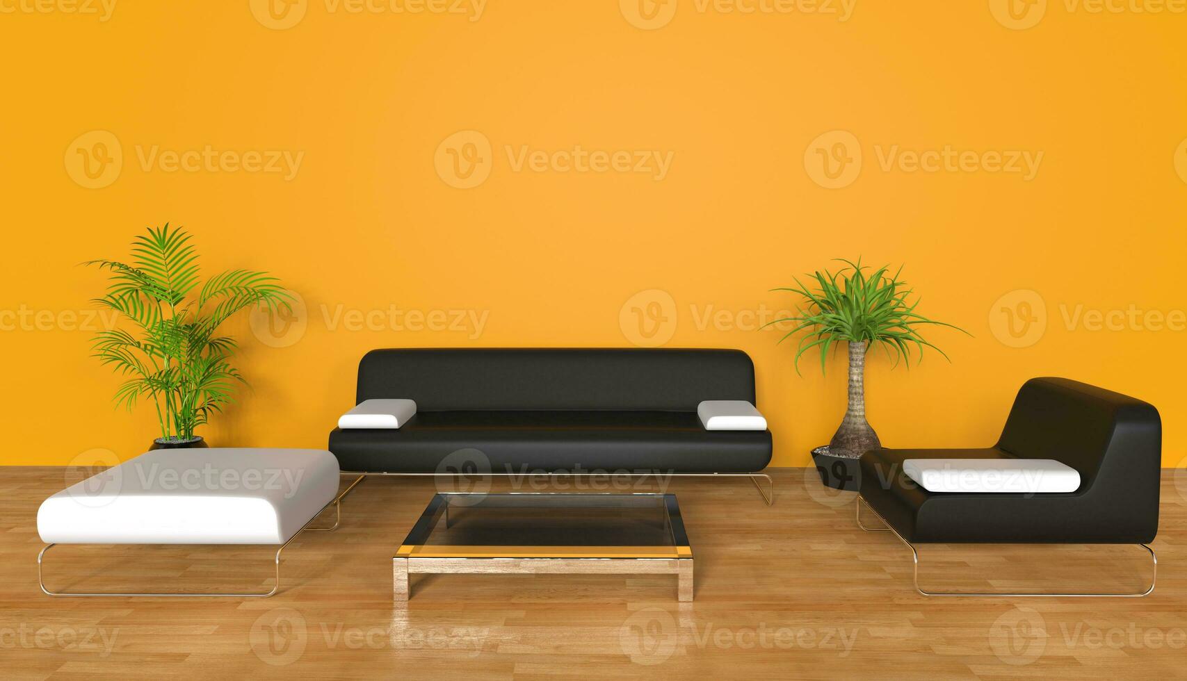 Orange Salon Zimmer foto
