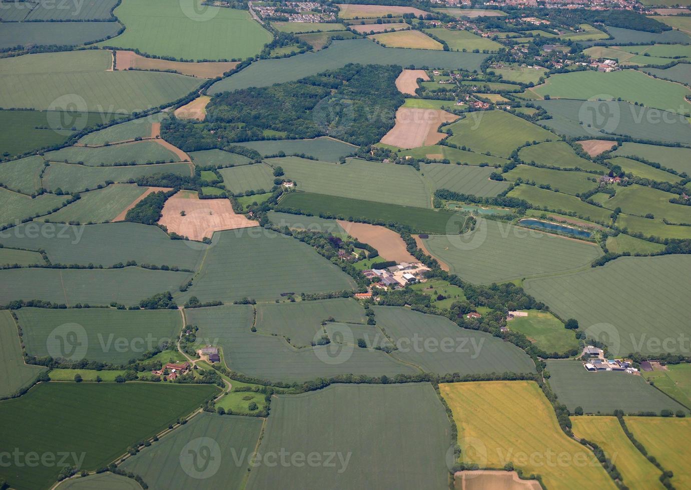 Luftaufnahme von Essex foto