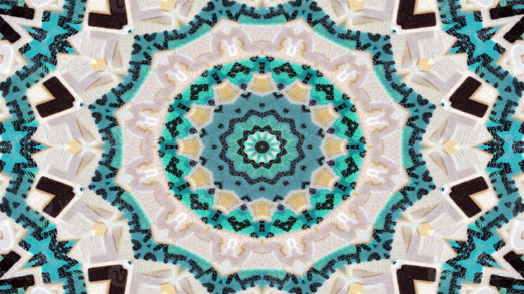 Zahlen und Buchstaben Kaleidoskop foto