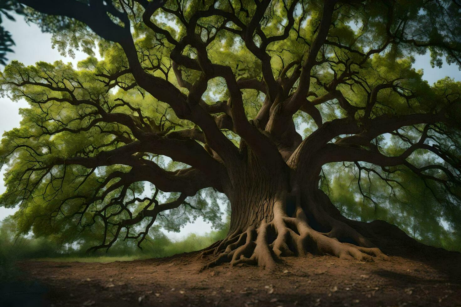 das Baum von Leben durch James Harrison. KI-generiert foto