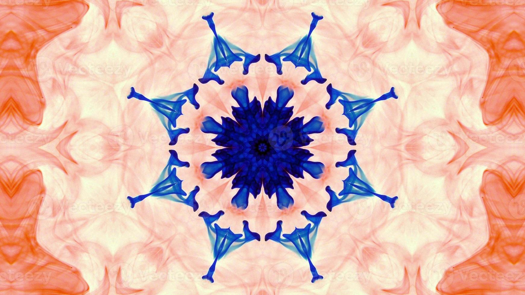 Farbtinte Pinsel Kaleidoskop foto