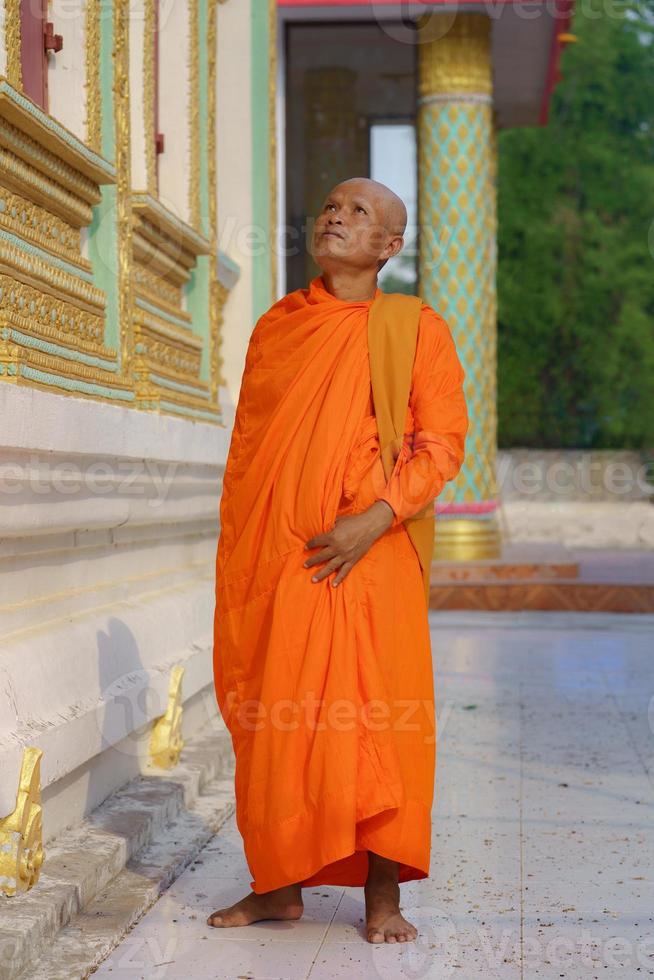 Mönche in Thailand foto