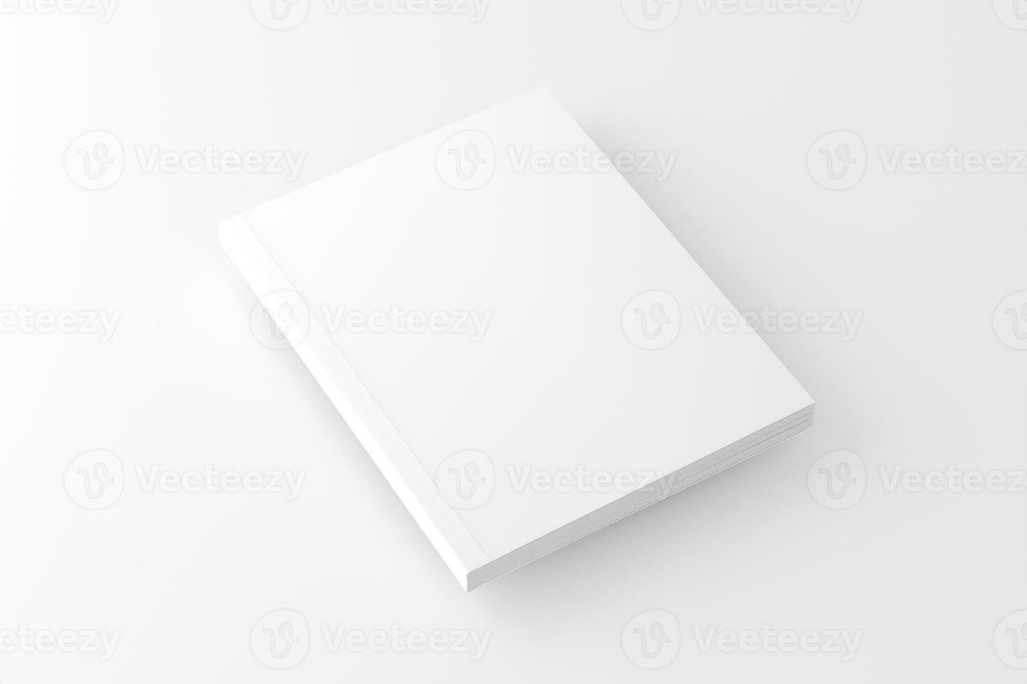 uns Brief weiche Abdeckung Buch Startseite Weiß leer Attrappe, Lehrmodell, Simulation foto