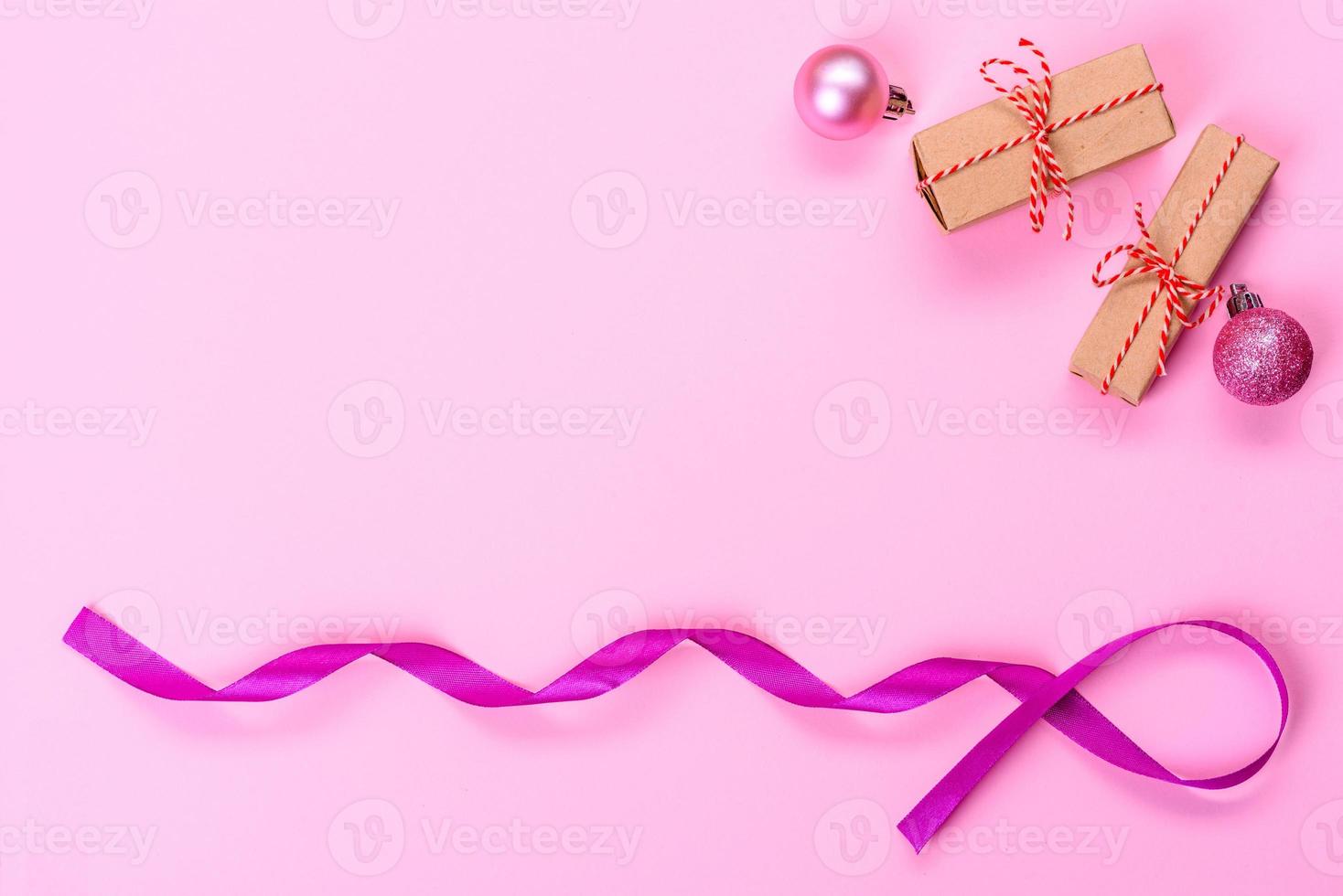 Weihnachten heller farbiger dekorativer Hintergrund foto