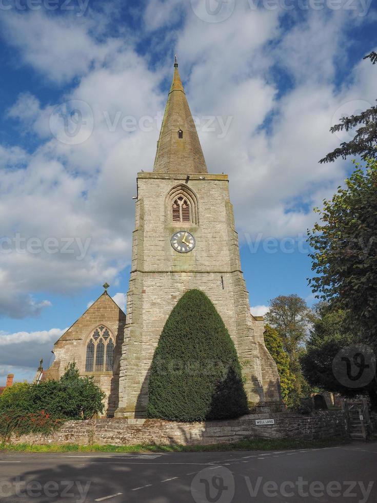 St. Mary Magdalene Kirche in Tanworth in Arden foto