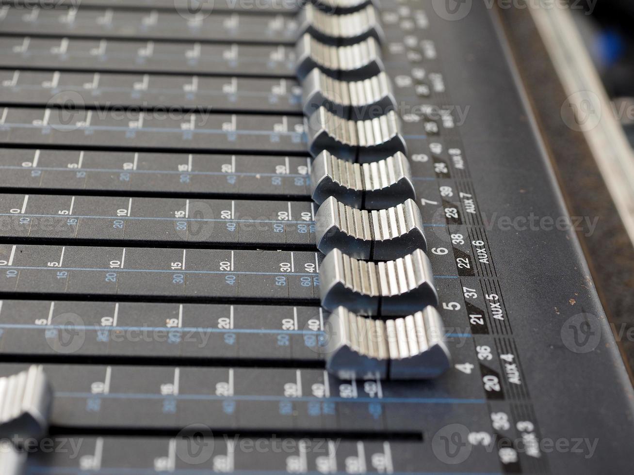 Soundboard-Mixer-Detail foto