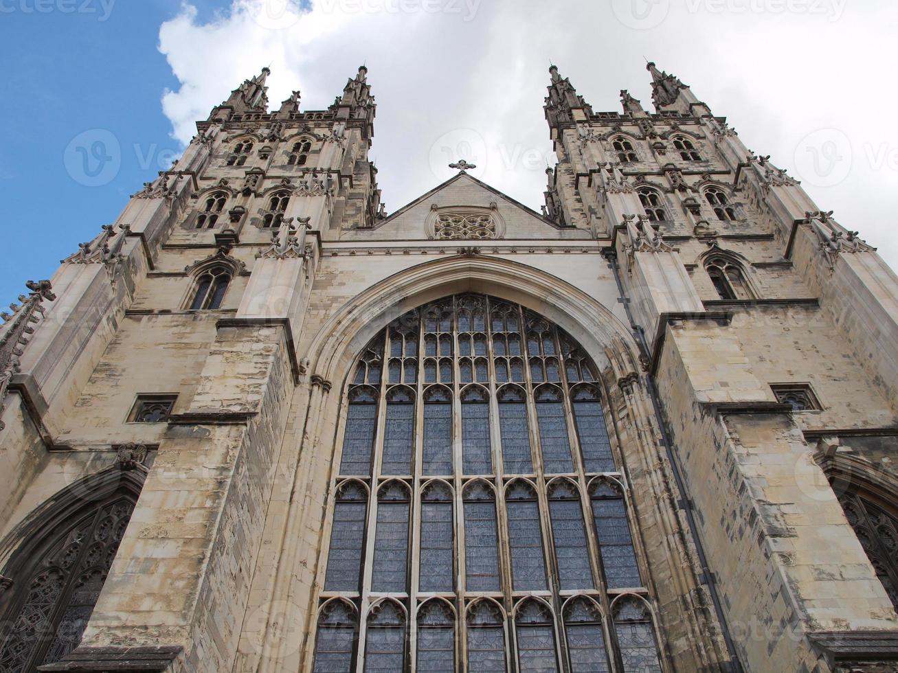 Kathedrale in Canterbury, Großbritannien foto