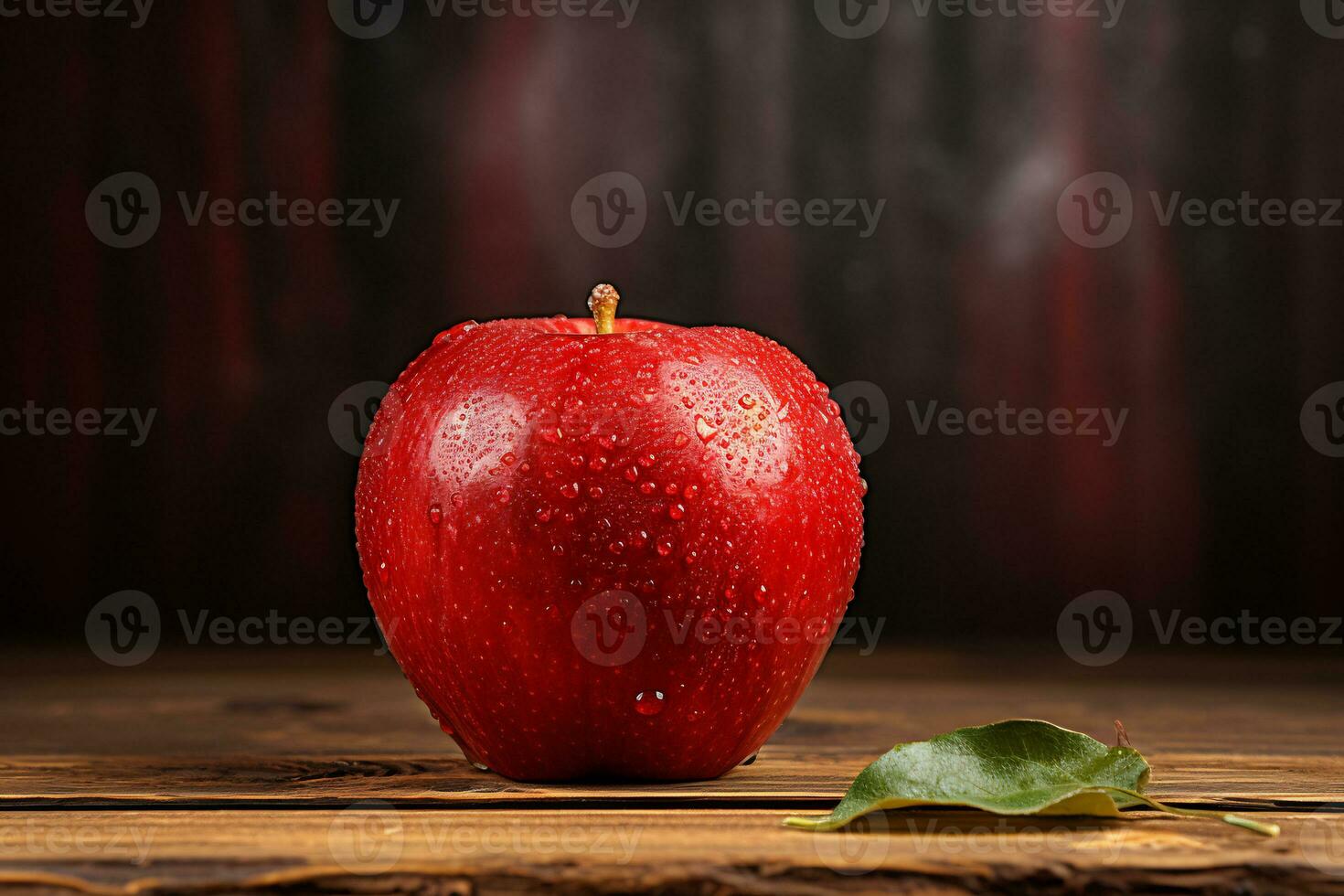 Schuss von frisch saftig Apfel ai generativ foto
