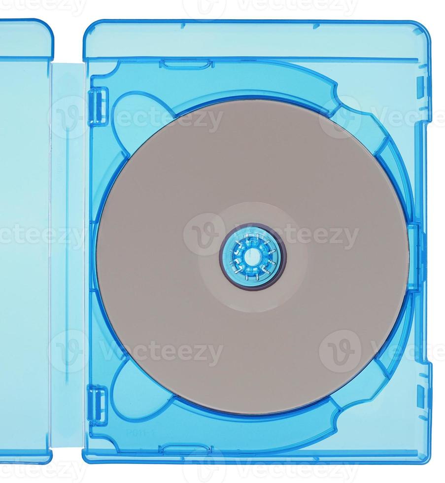 Bluray Disc isoliert foto