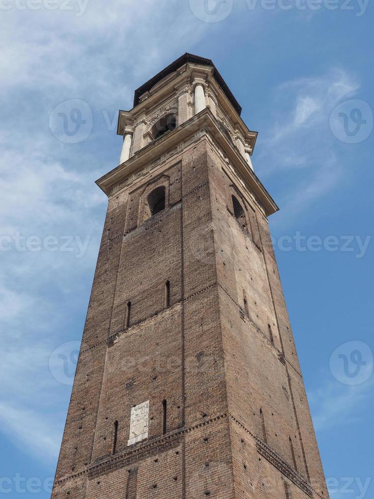 Turm der Kathedrale von Turin foto