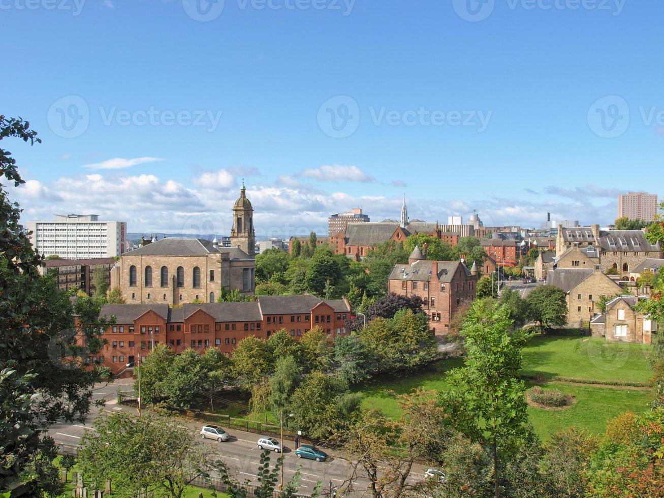 Blick auf Glasgow foto