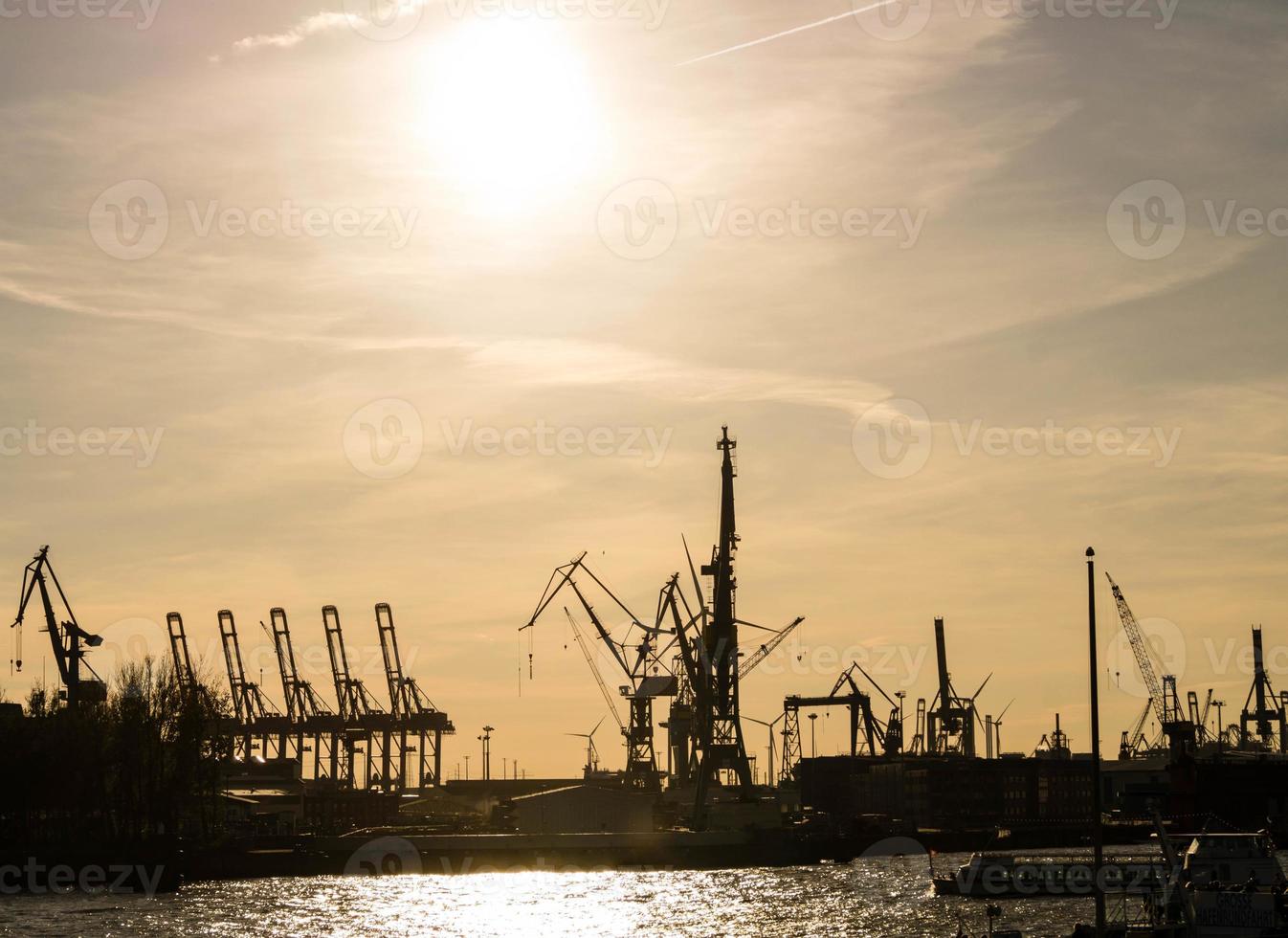 Skyline von Hamburg foto