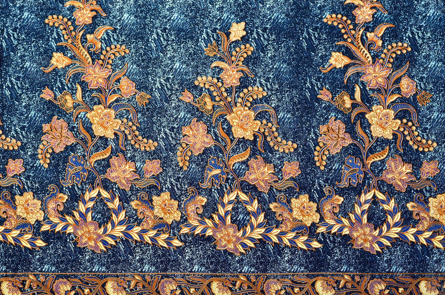 Muster für traditionelle Kleidung Malaysia umfassen Batik foto