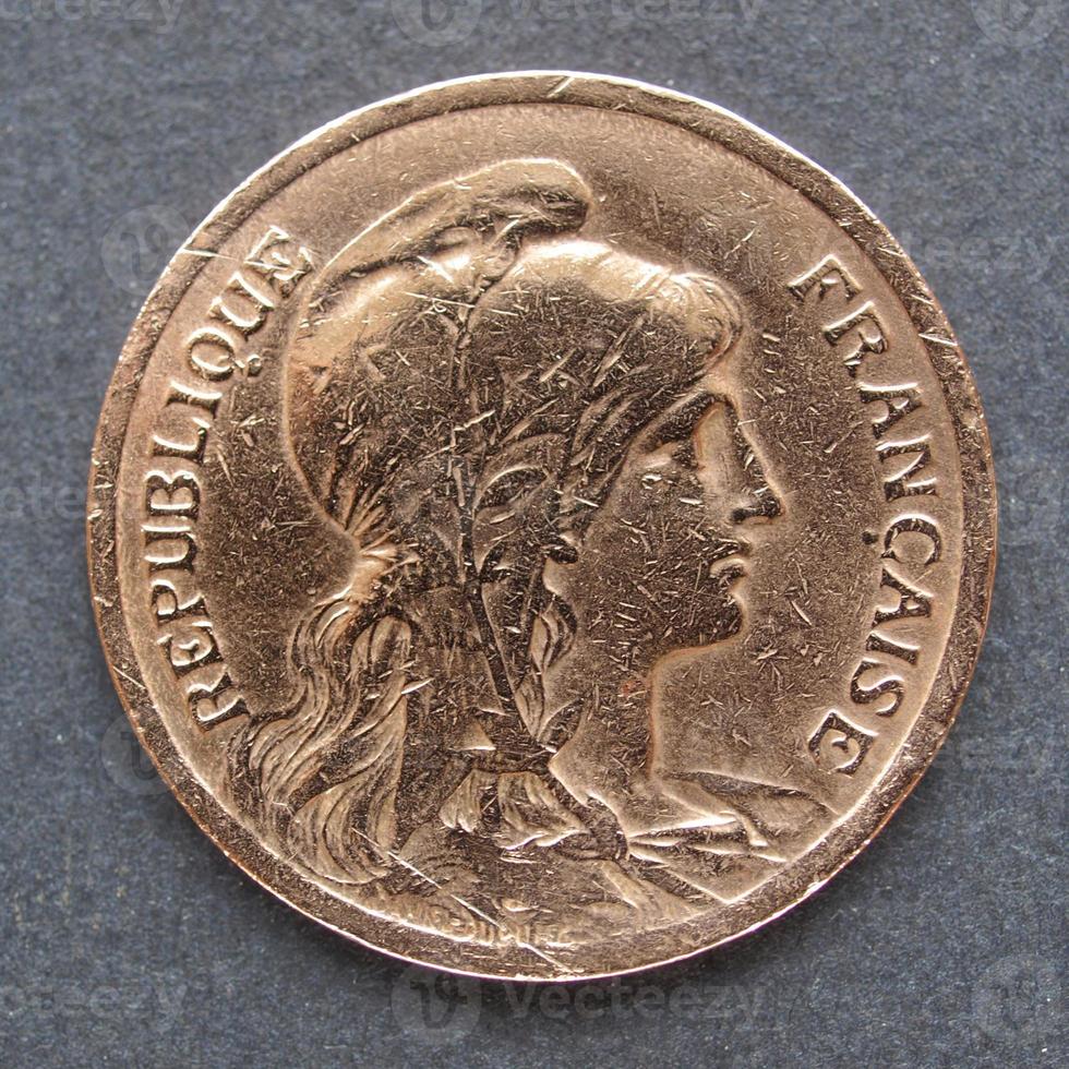 alte französische Münze foto