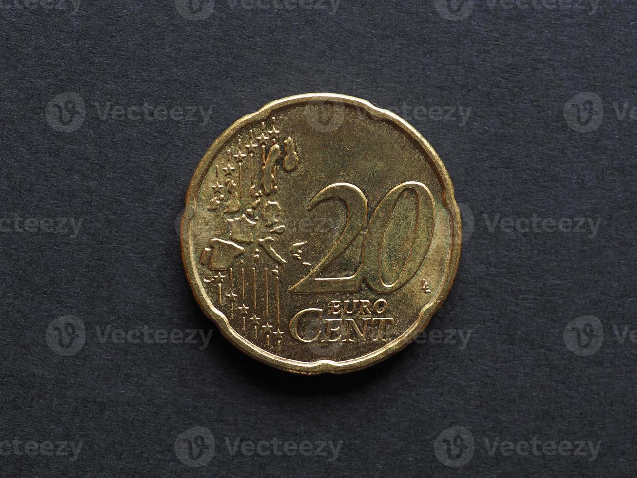 20-Cent-Euro-Münze foto