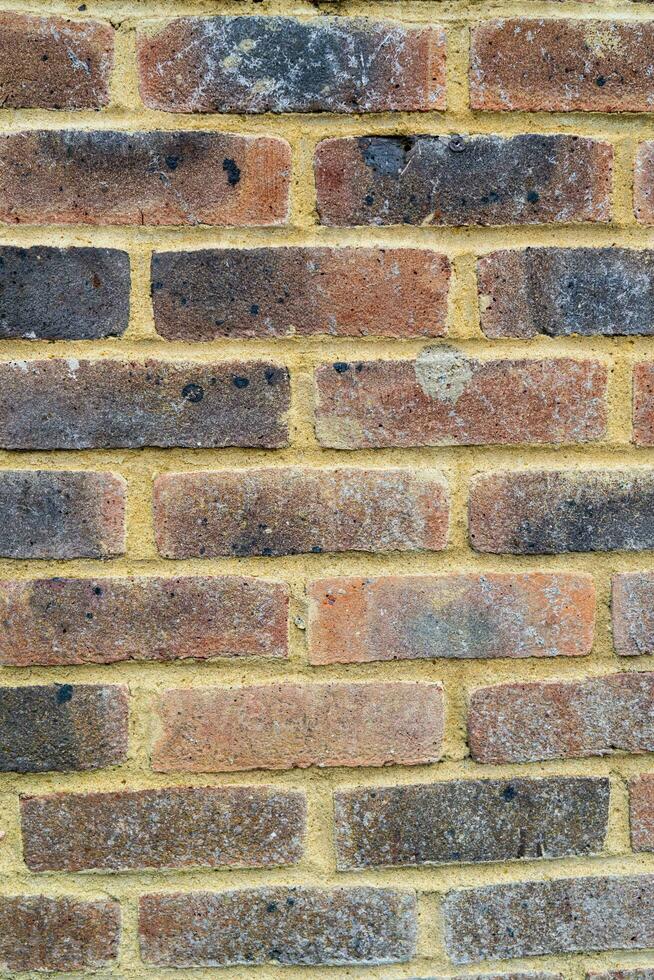 Textur Hintergrund von rot Backstein Mauer foto