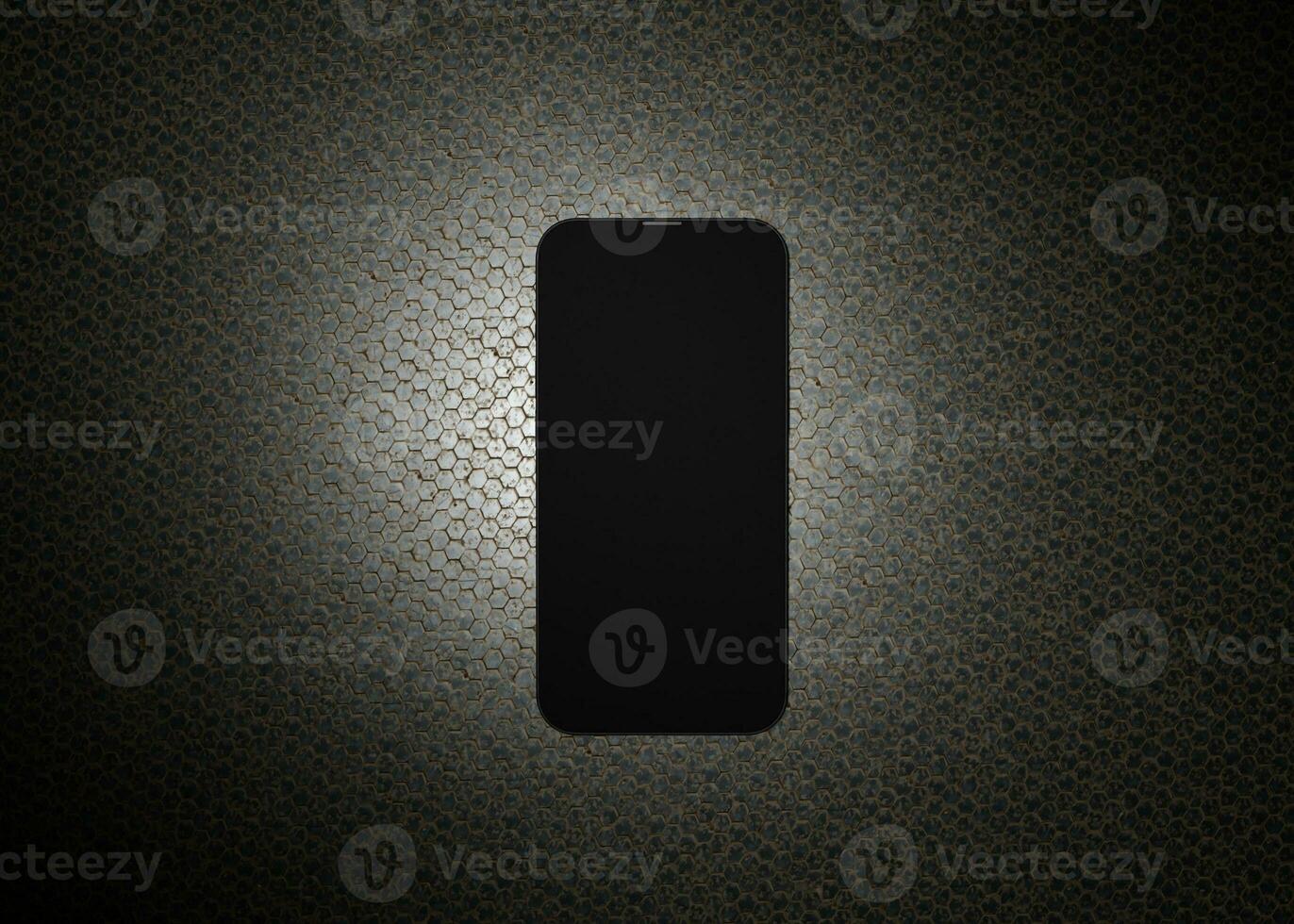 Vollbild-Smartphone-Mockup-Design foto