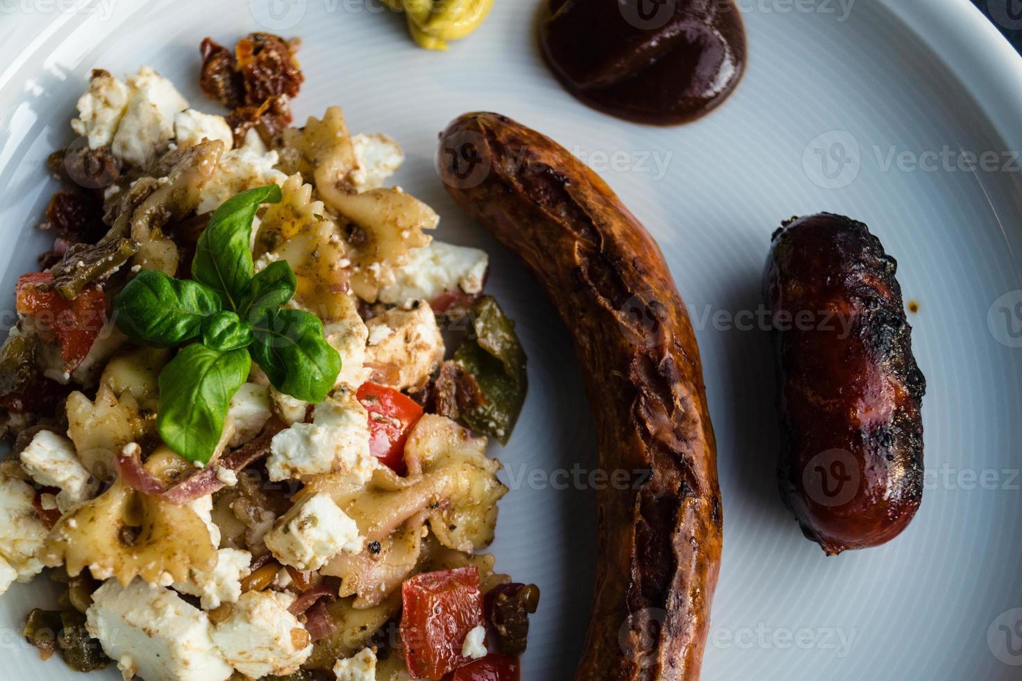 scharfes Fleisch vom Grill foto