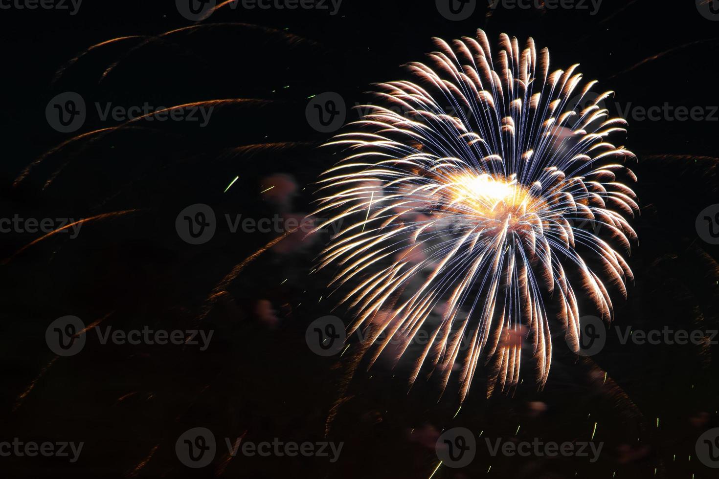 buntes Feuerwerk foto