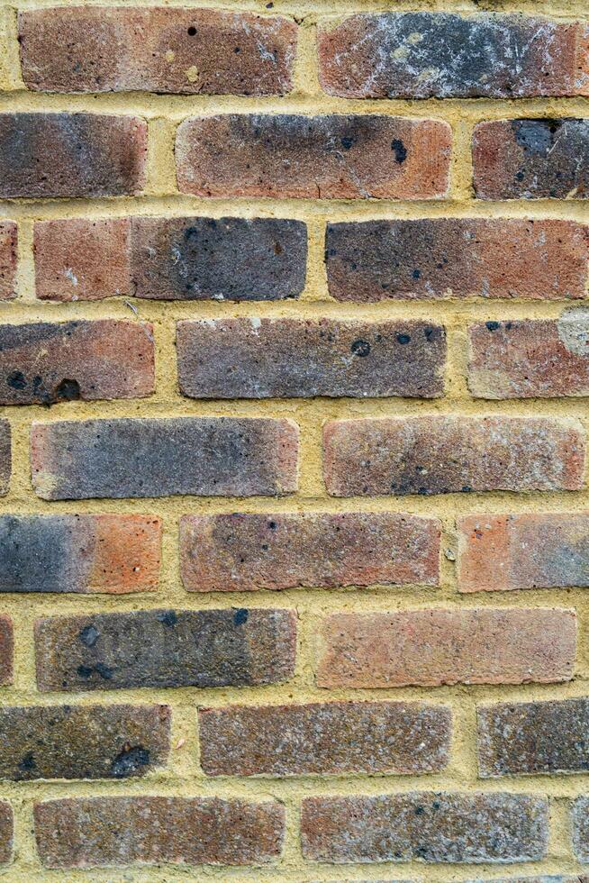 Textur Hintergrund von rot Backstein Mauer foto