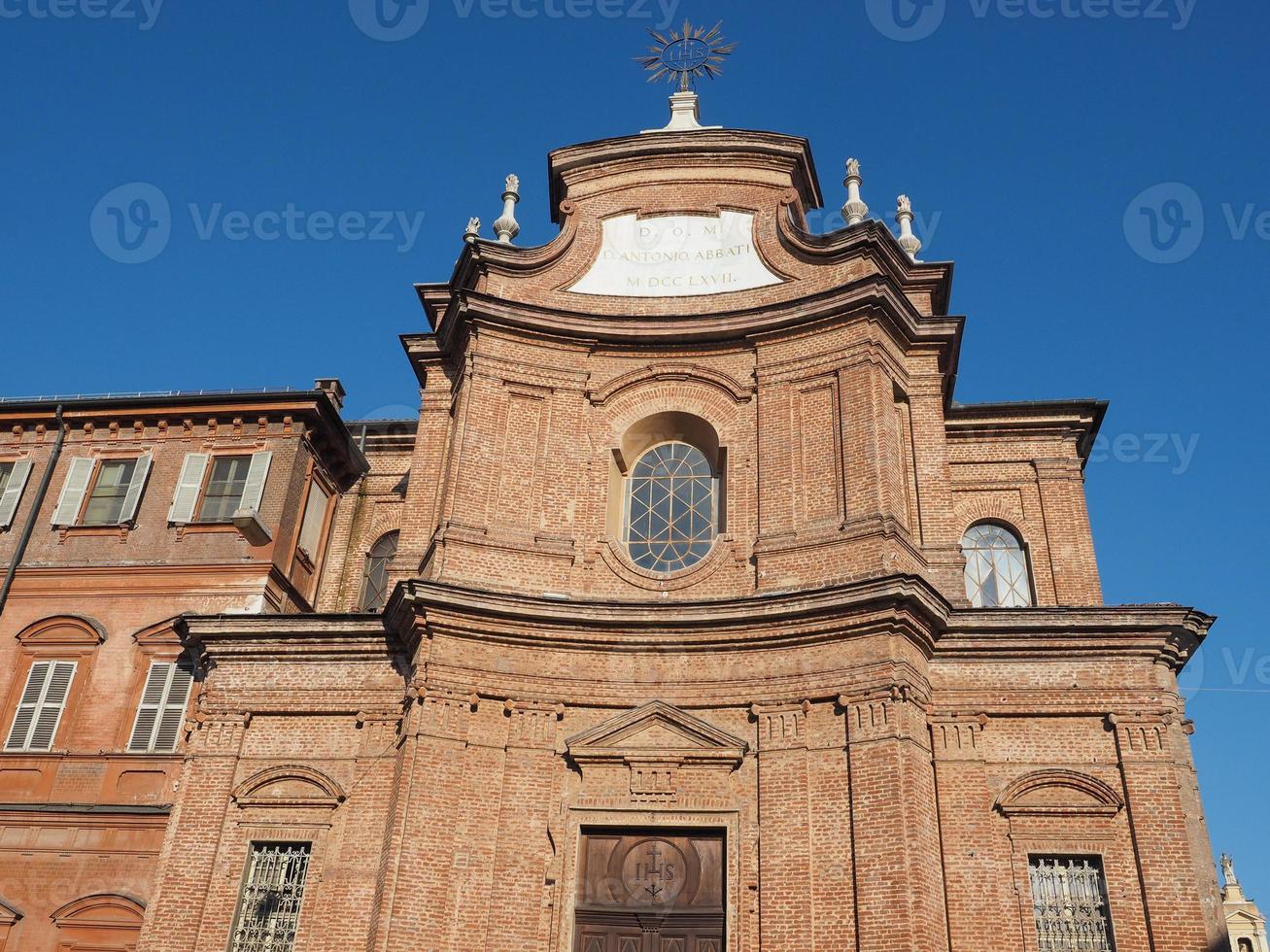 kirche von sant antonio bedeutet st. anthony in chieri foto