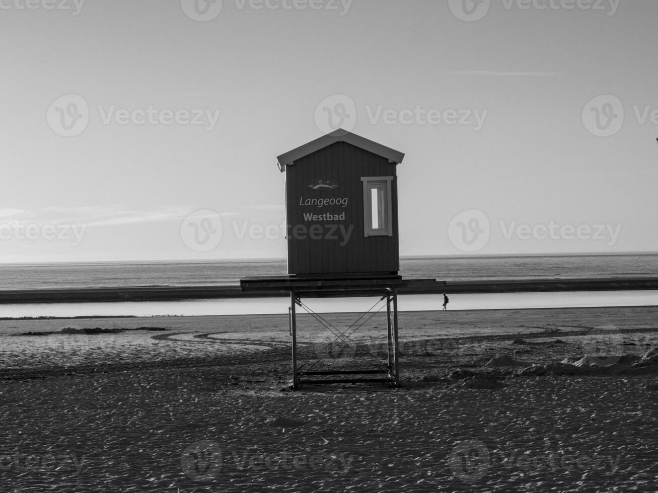 das Strand von Langeoog foto