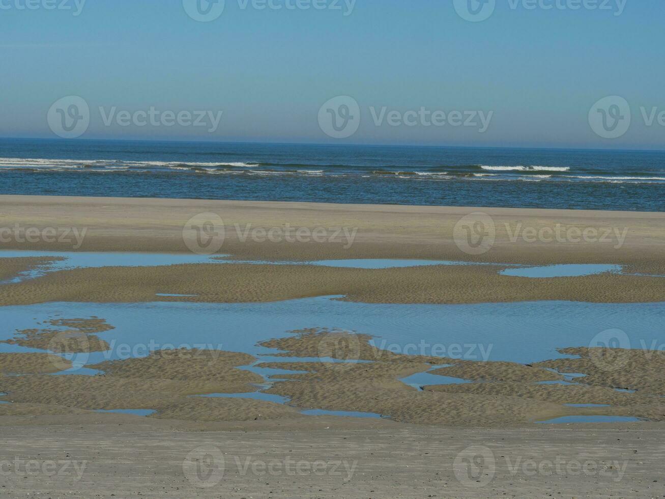 Insel Langeoog in Deutschland foto