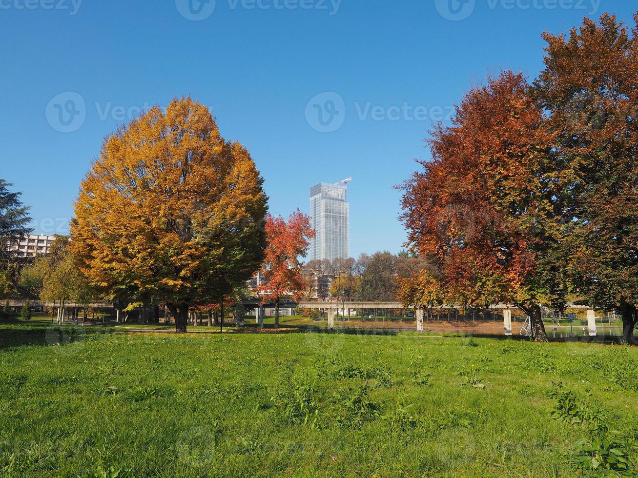 giardino corpo italiano di liberazione park in turin, italien foto