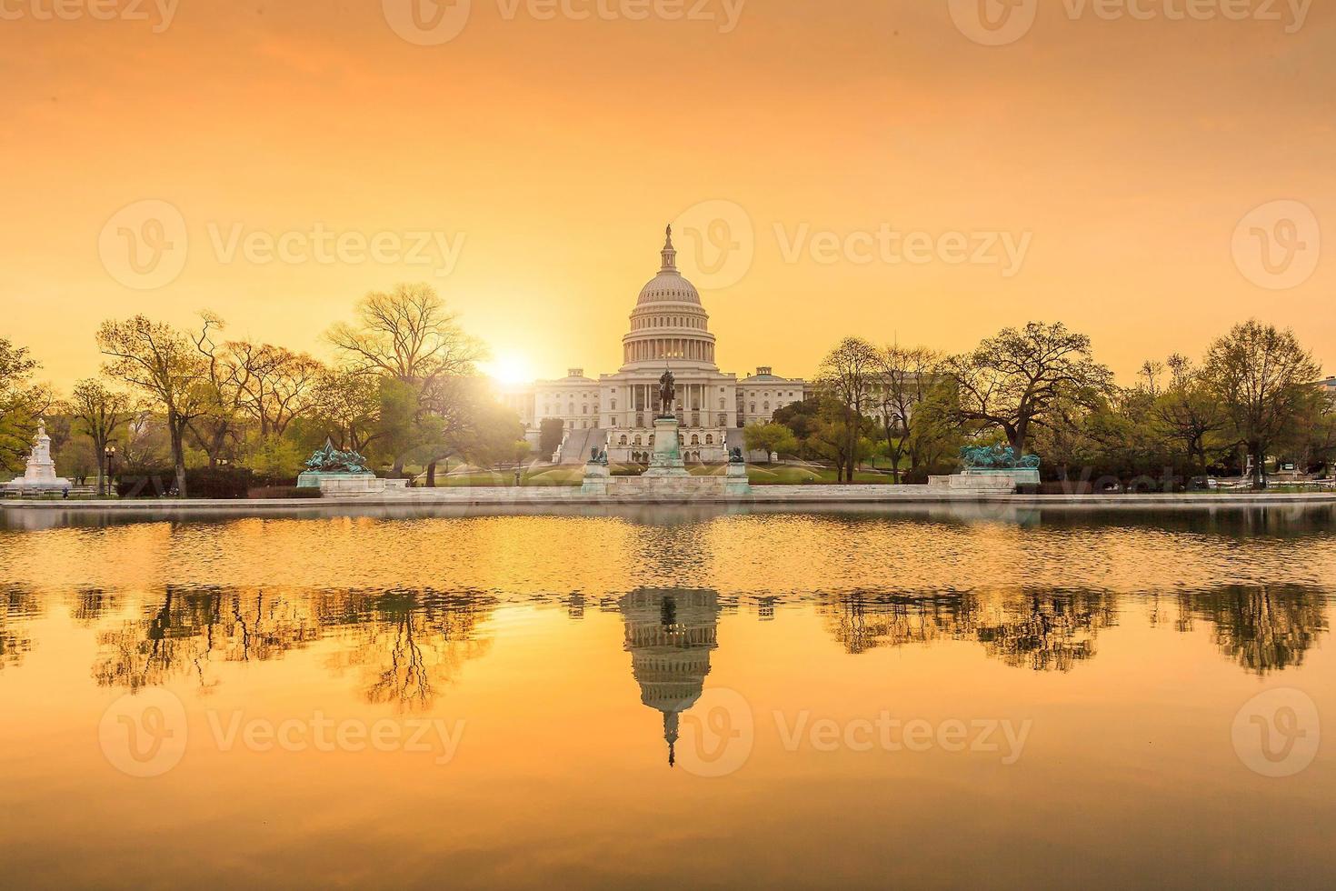 Das Kapitol der Vereinigten Staaten in Washington, D.C foto