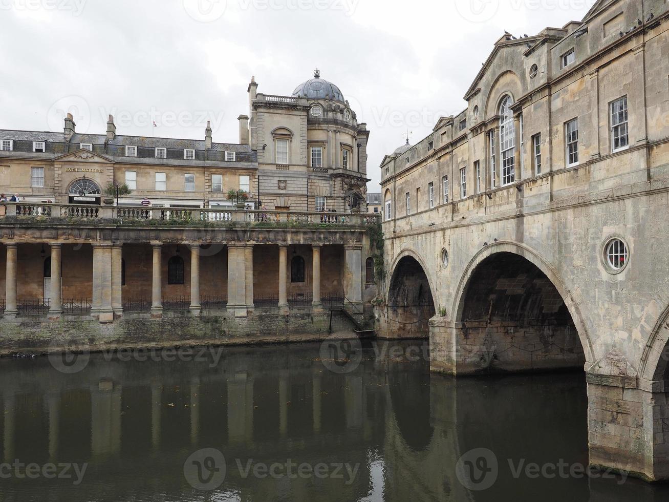 Pulteney-Brücke im Bad foto