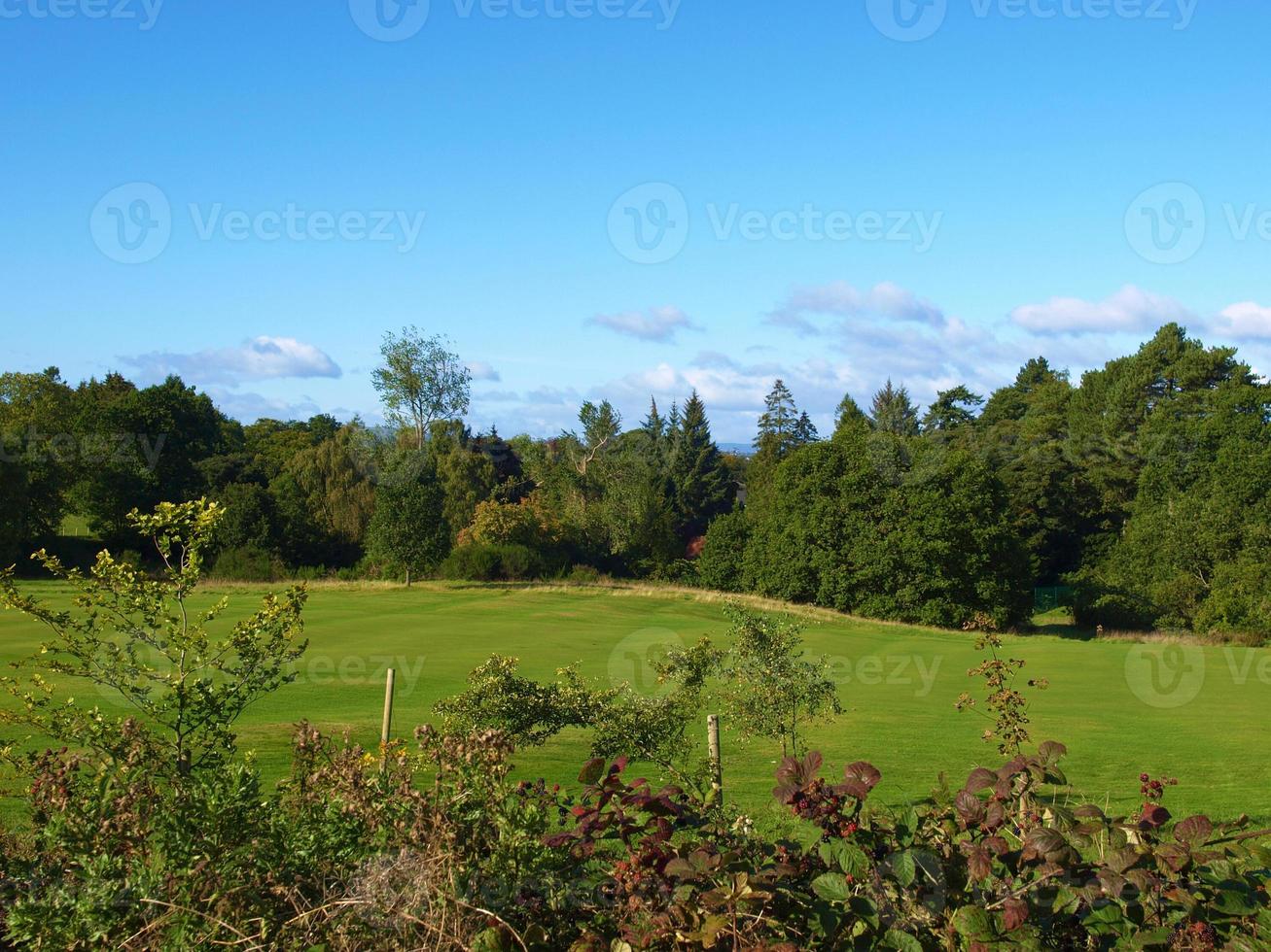 Aussicht auf die Cardross-Hügel foto