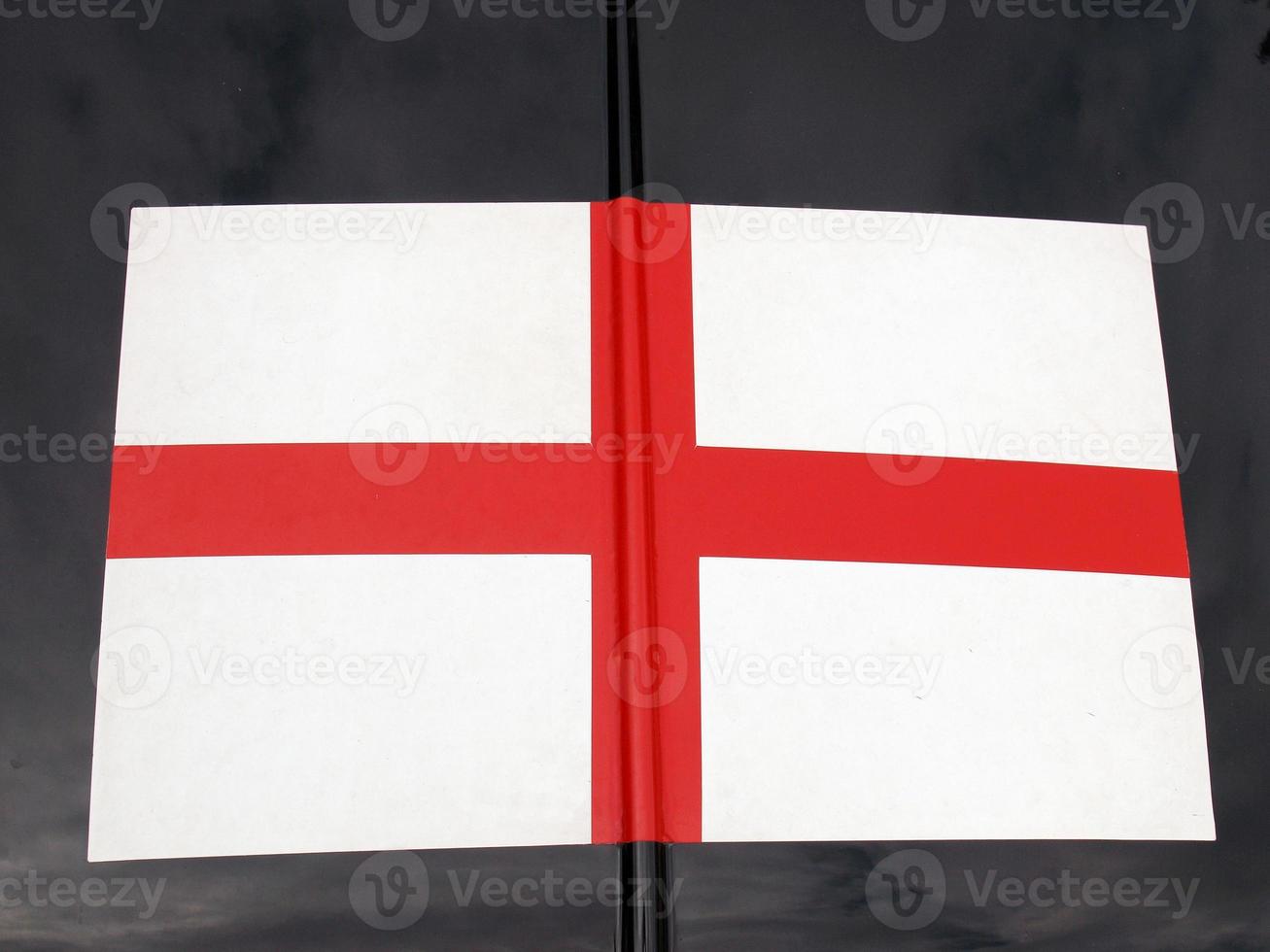 Flagge von England foto