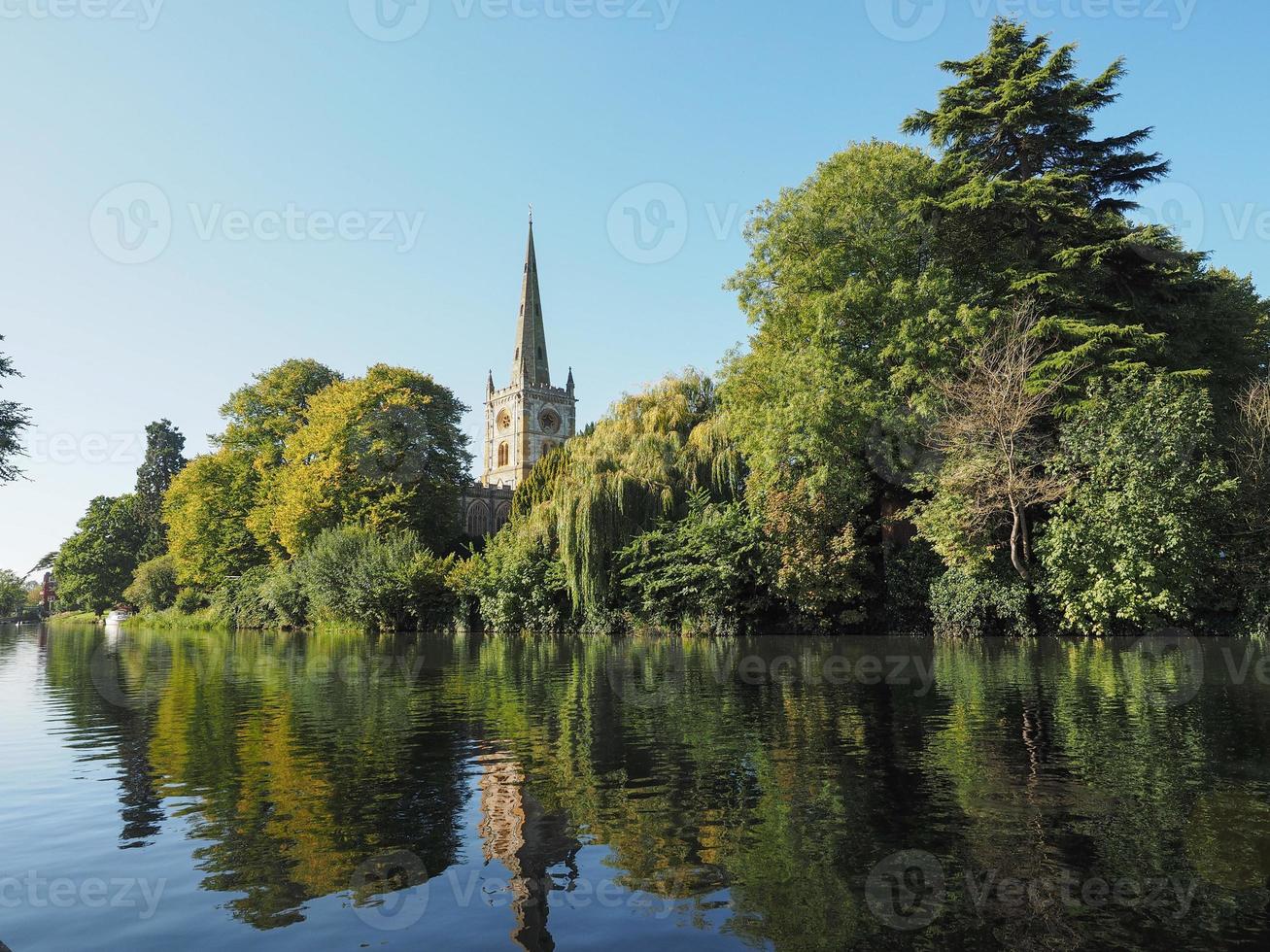 Heilige Dreifaltigkeitskirche in Stratford upon Avon foto