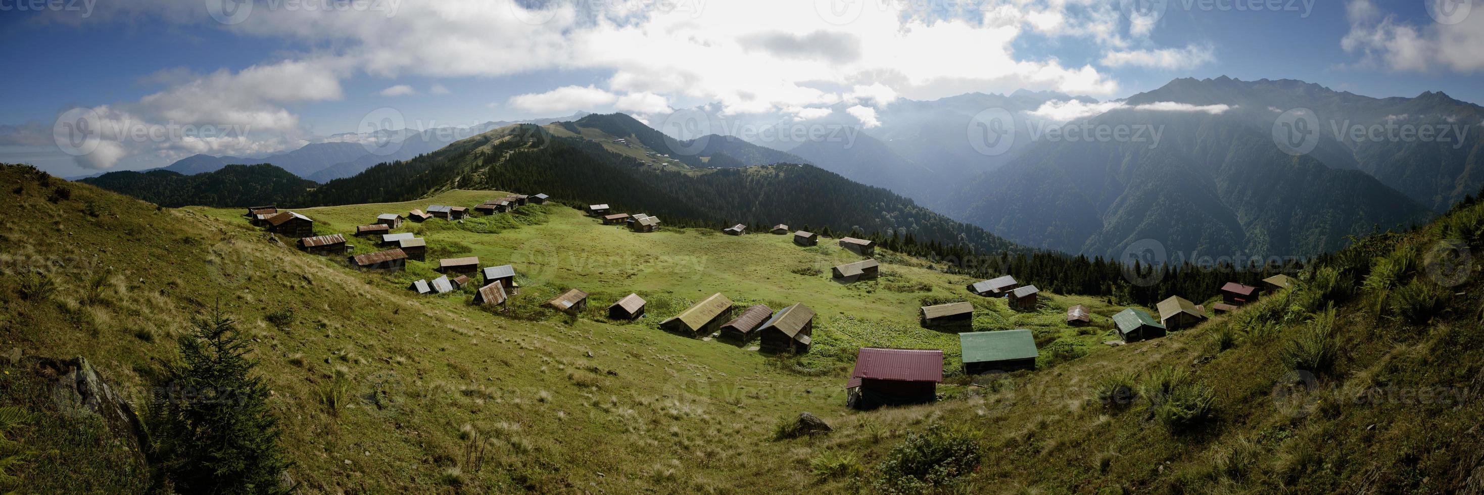 Truthahn, Rize, Sal-Plateau, Panorama-Landschaften Foto