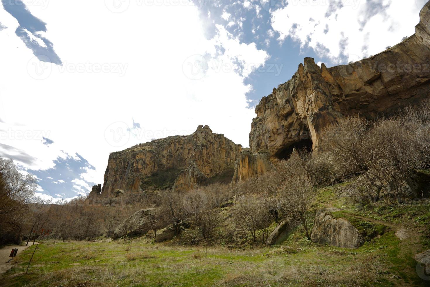 Ihlara-Tal, Kappadokien, ehemalige Siedlung, Türkei - Kappadokien foto