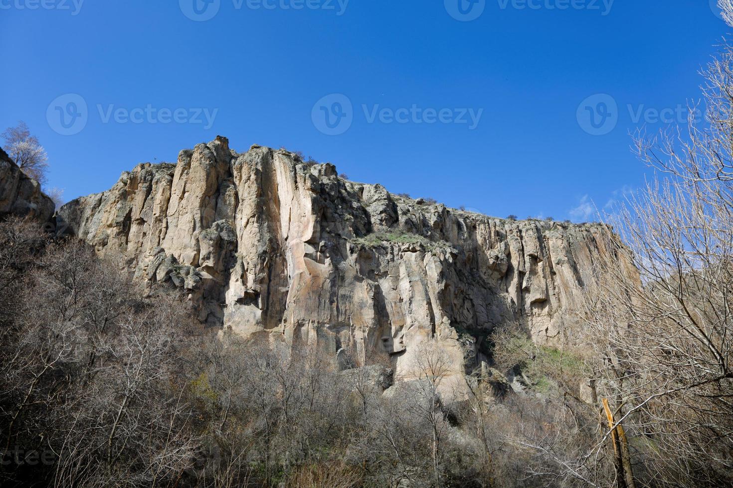 Ihlara-Tal, Kappadokien, ehemalige Siedlung, Türkei - Kappadokien foto