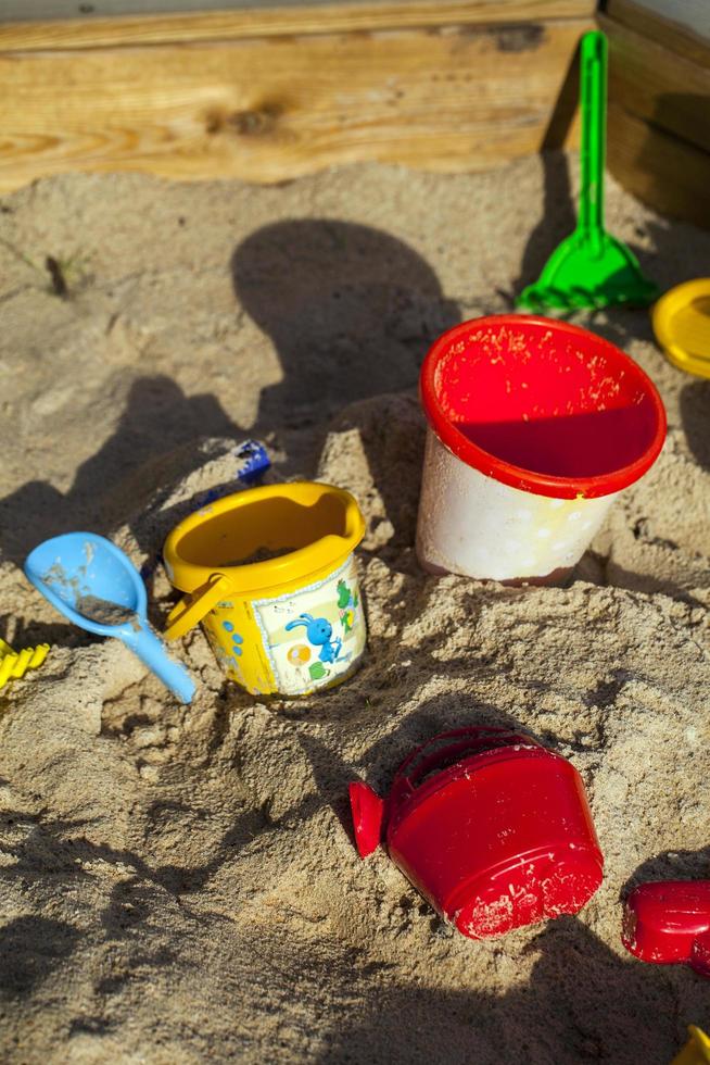 Kinderspielplatz im Freien zum Spaß foto