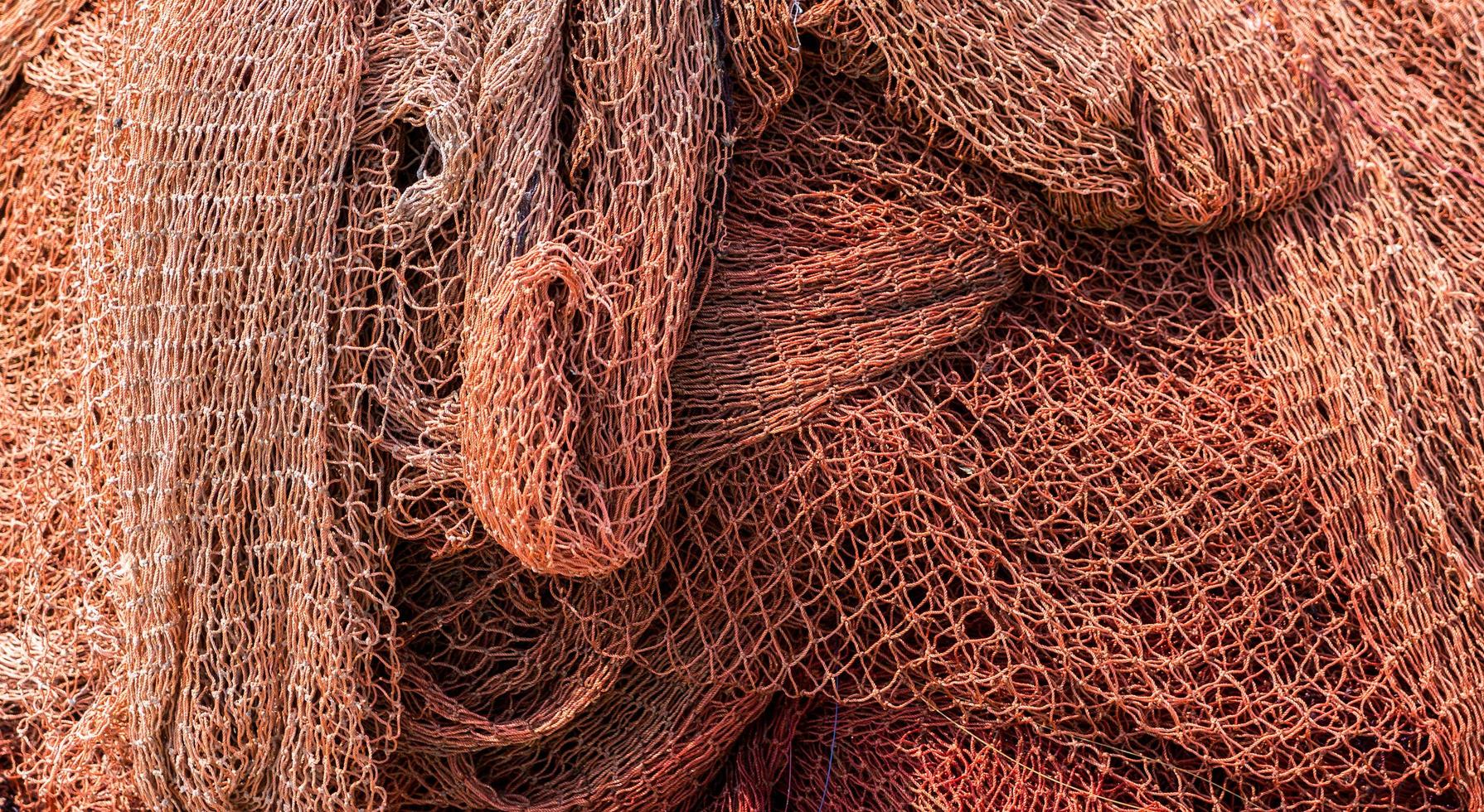 Fischernetze für die industrielle Fischerei foto