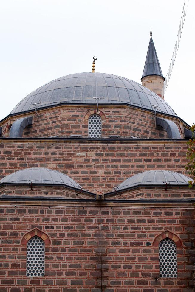 Architektur der islamischen Religionsmoschee in der Türkei foto