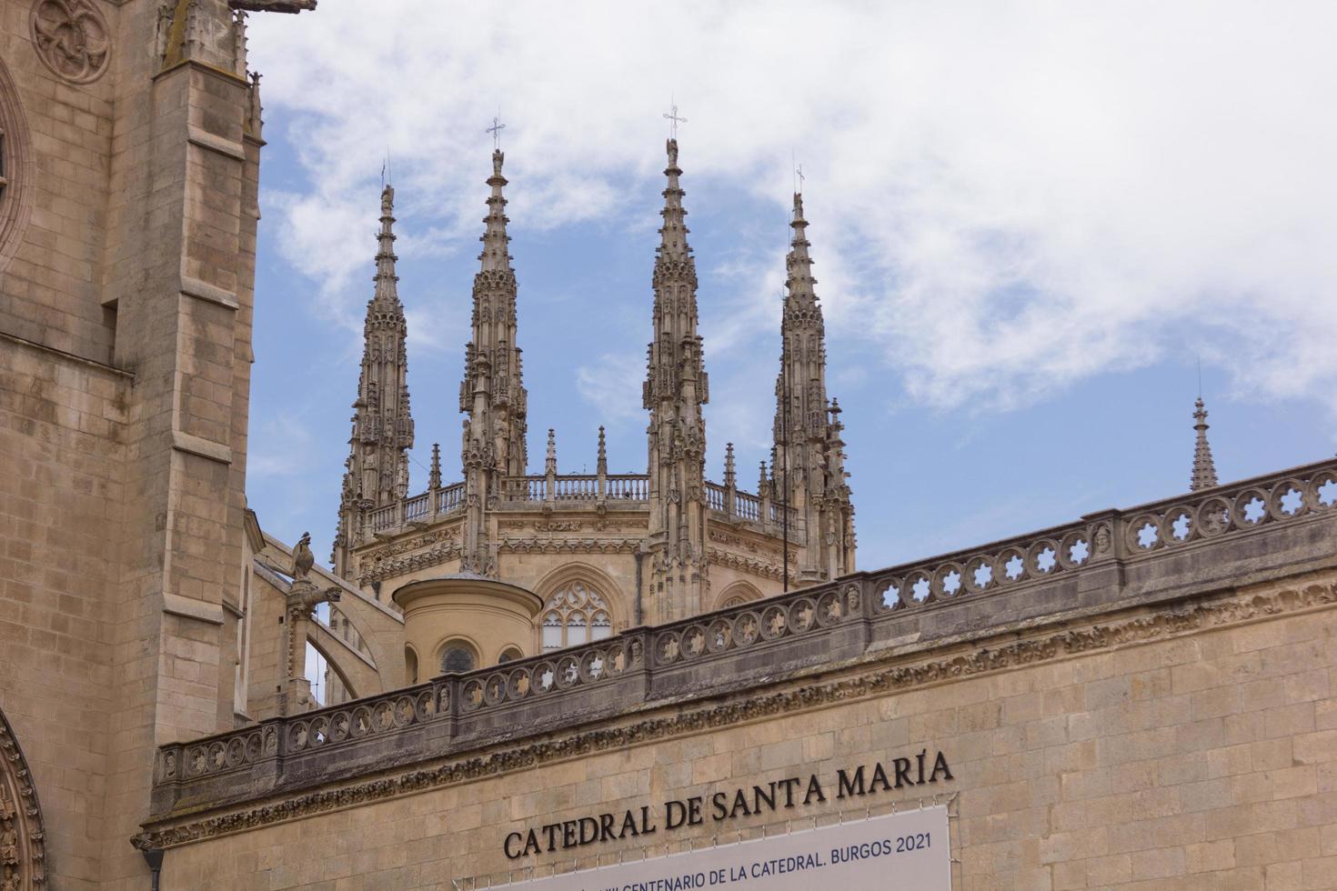 Kathedrale von Santa Maria, Burgos, Castilla, Spanien. foto