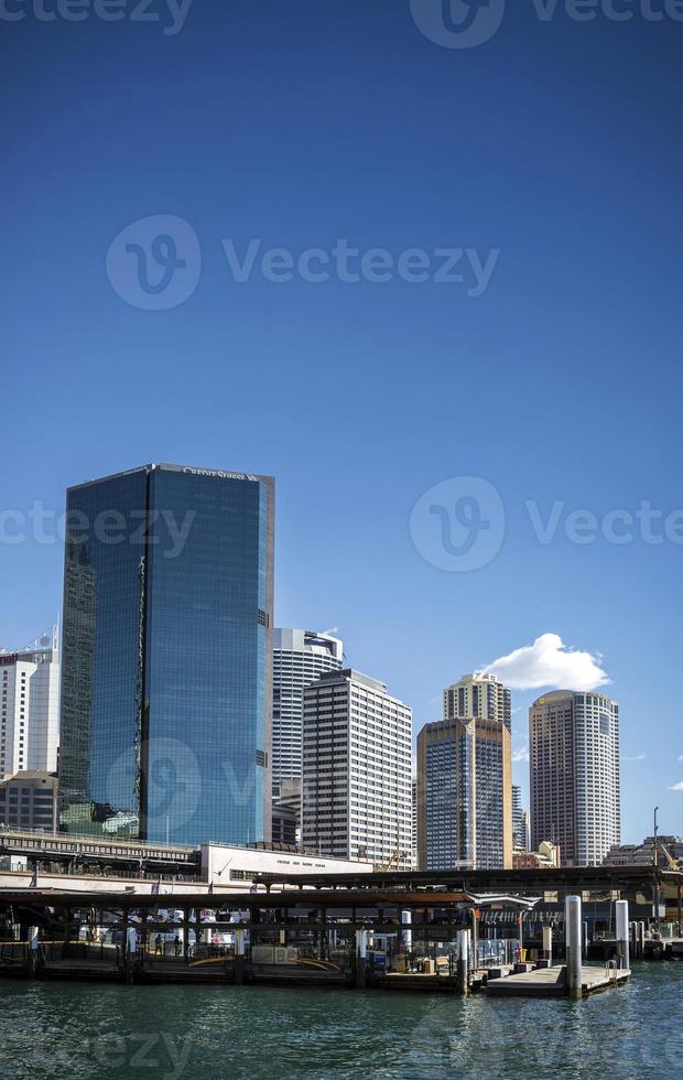 cbd Central Business District und Circular Quay Area Sydney Australien foto