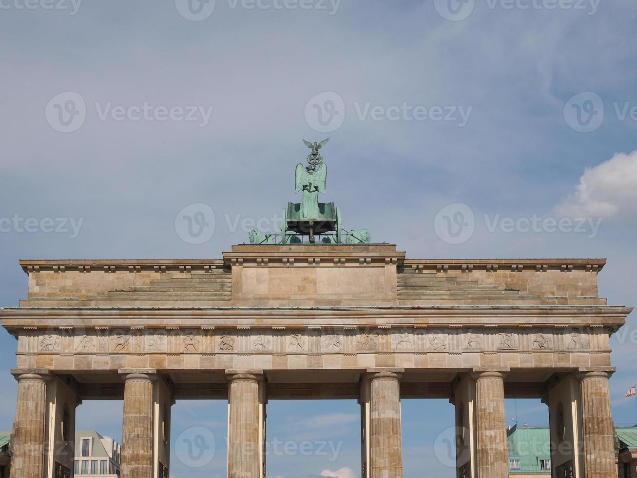 brandenburger tor berlin foto