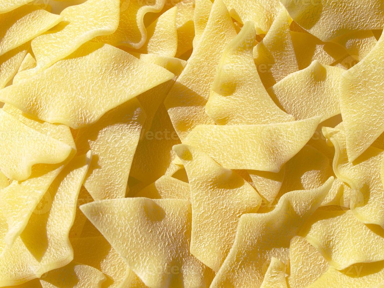 Maltagliati Pasta Hintergrund foto