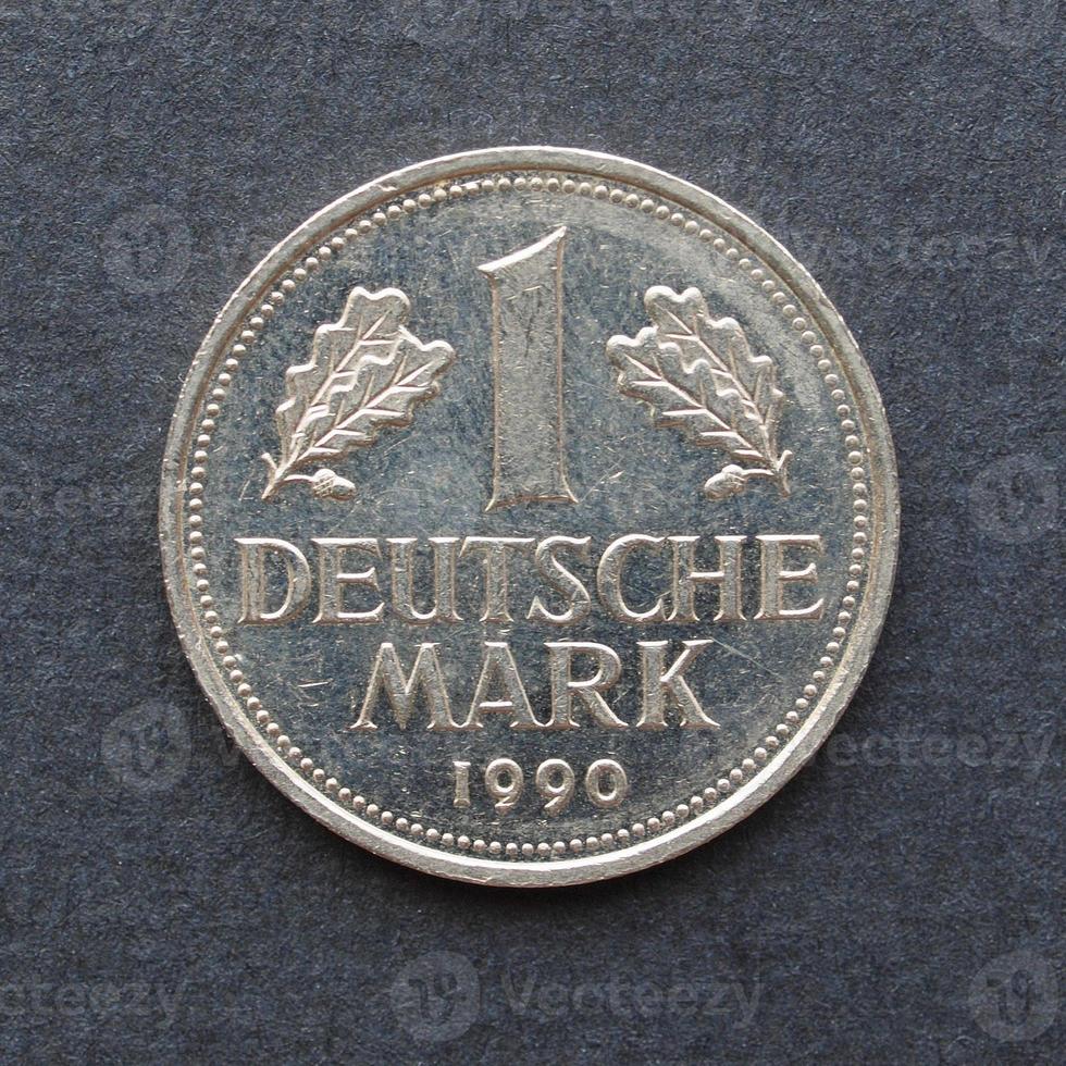 eine Mark Münze foto