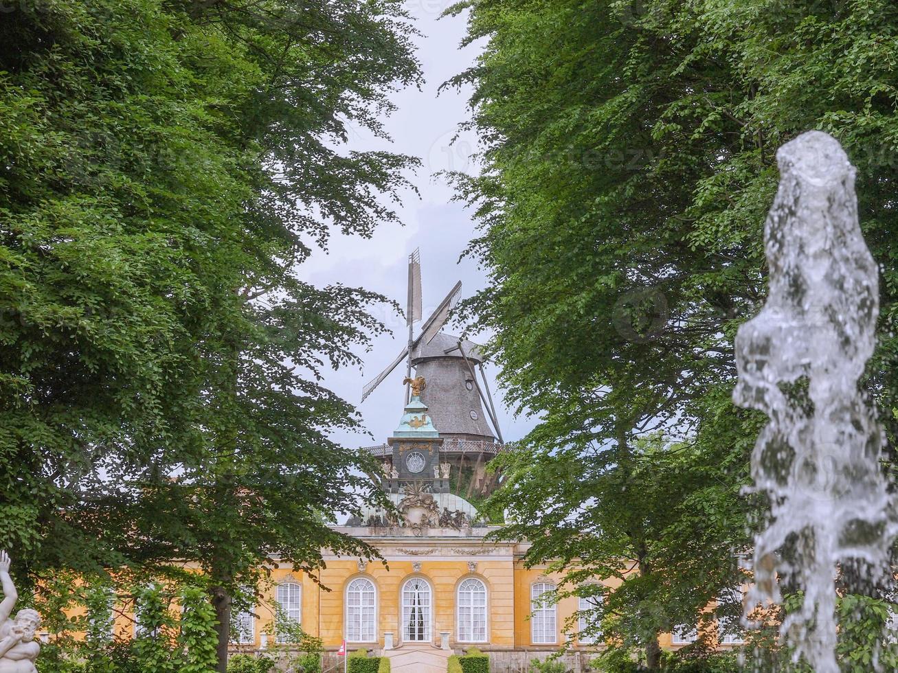 Teehaus im Park Sanssouci in Potsdam foto