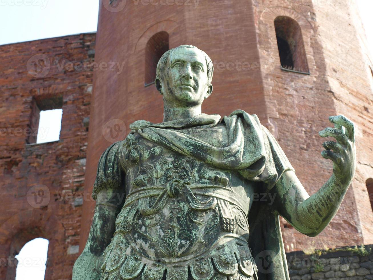 römische statue in turin foto